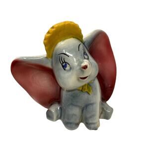 Vintage Vernon Kilns Elephant Figurine Dumbo Movie Walt Disney 1940 *RARE Kitsch